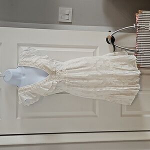 Roller Rabbit Fil Coupe Ondika Dress White XS